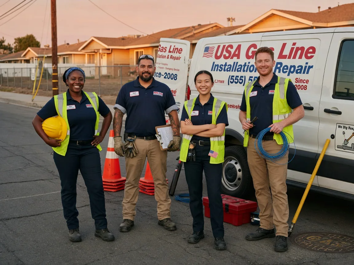 Gas Line Installation company in Farmdale, OH